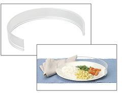 Transparent Plate Surround